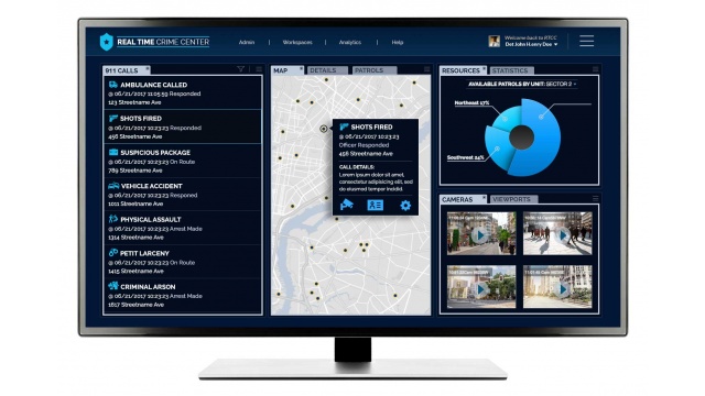 Real Time Crime Center by DVG Interactive