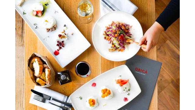 Obica Restaurant Photography by Velvet Media &amp; Marketing