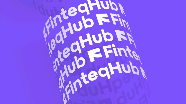 Slogan and corporate identity for the new brand FinteqHub in the Softswiss by Moloko Creative agency