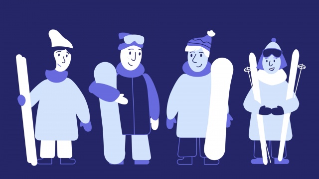 Animated video greeting for Sorainen by Moloko Creative agency