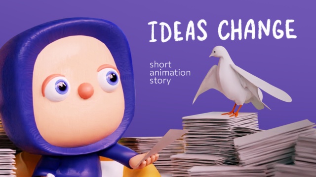 «Ideas Change» is a touching story about ideas by Moloko Creative agency