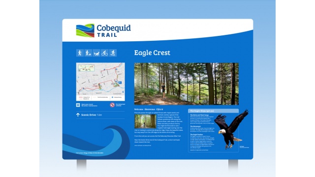Cobequid Trail Logo by Vibe Creative Group