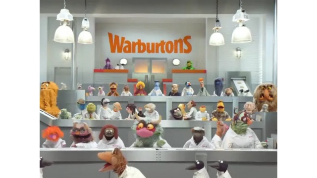 Warburtons Muppet Giant Crumpet Show by Vision One