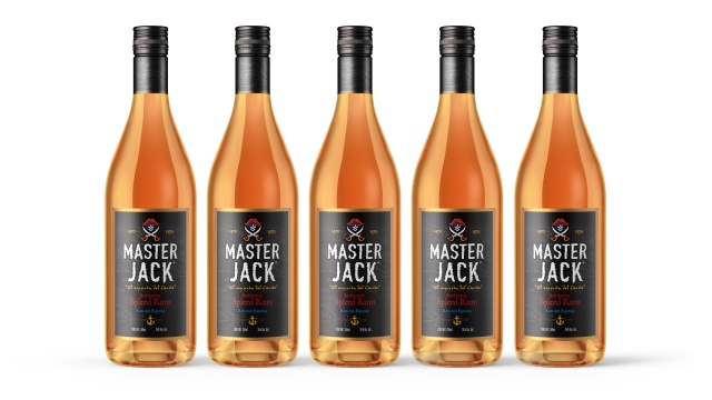 Master Jack spiced rum by Sol Consultores