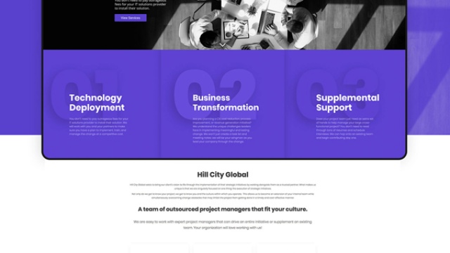 HILL CITY GLOBAL WEBSITE by Pixel House Studio