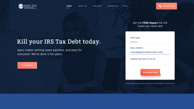 Apex Tax Defense by Just Digital