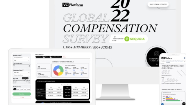 VC Platform - Interactive Website with Compensation Calculator by GoingClear