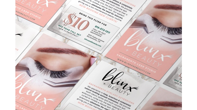 Eyelash Extensions Branding by Excelled Designs