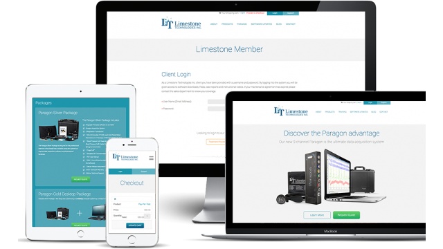 Limestone Technologies Inc by 1dea Design + Media Inc.