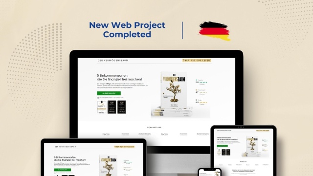 Web Development for a Germany-based client by ExpandX Marketing &amp; Web