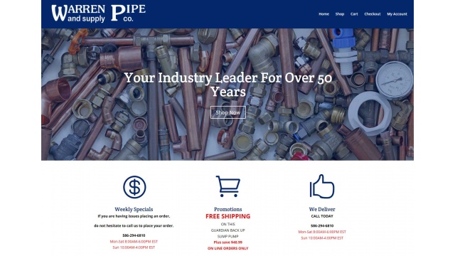 Warren Pipe and Supply by Smart Link Solutions
