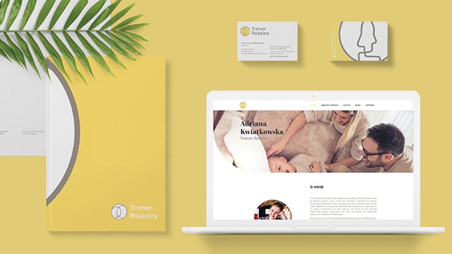 Family Therapist - brand identification, website by You&#039;ll Sp. z o.o.