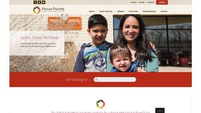 Focus Points Family Resource Center by Campfire Digital