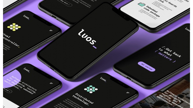 Luos branding &amp; website by Flying Saucer Studio
