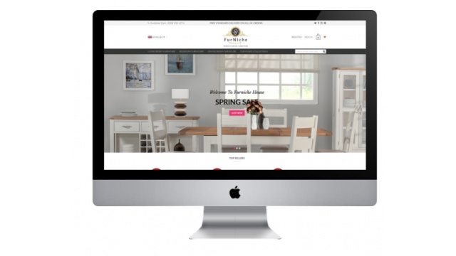 ecommerce application in Magento for premier Oak furniture manufacturer based in the UK by 2Hats Logic Solutions