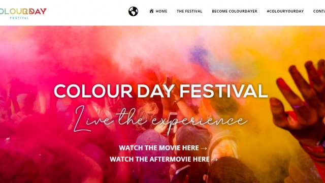 Colour Day Festival - Event Application by Endive Software