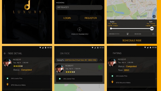 POD Luxury - Taxi Booking App by Endive Software