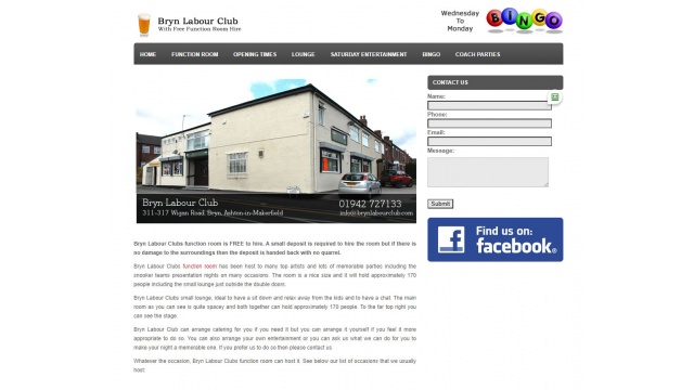 Bryn Labour Club by Search Focus Ltd
