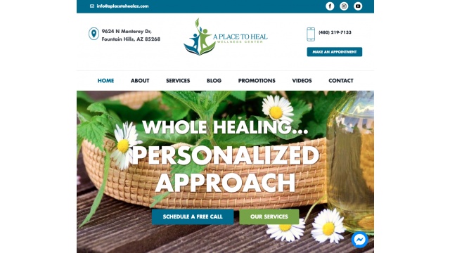 A Place to Heal Healing Center by Icon Digital Solutions