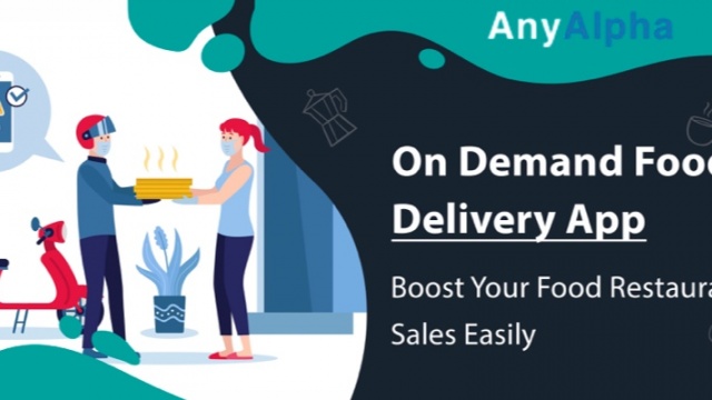 On Demand Food Delivery App Solution by Anyalpha