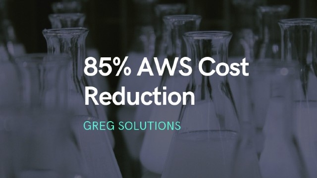 DERMPRO: 85% AWS Cost Reduction by Greg Solutions