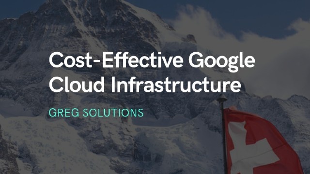 Cost-Effective Google Cloud Infrastructure for Inventify by Greg Solutions