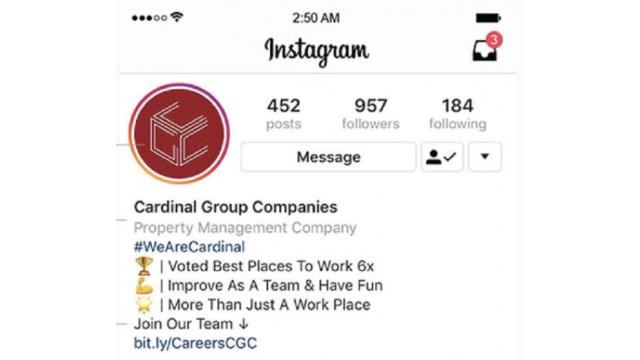 Cardinal Group Social by Agency FIFTY3