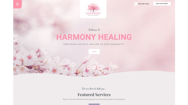 Harmony Healing by Nashville Web Design