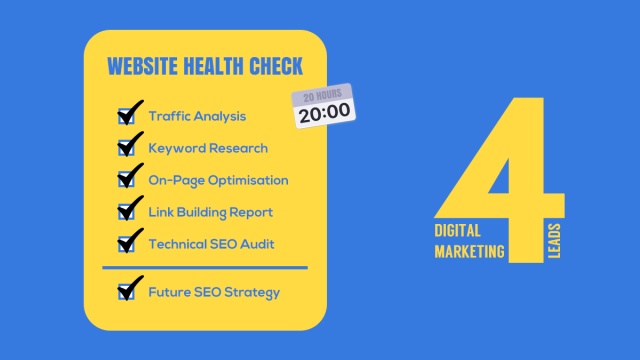 Website Health Check by Digital Marketing 4 Leads