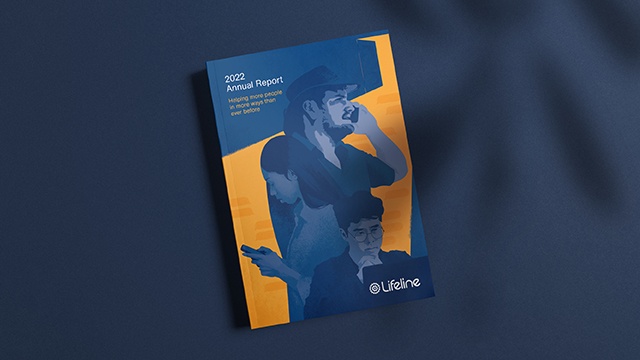 Lifeline Annual Report by Another Colour
