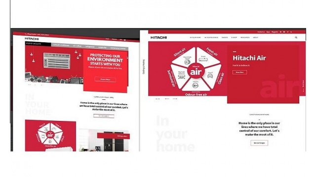 Hitachi by Impressico Digital - Website Design Company