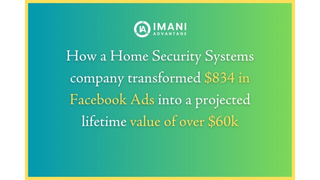 Home Security -- Facebook Lead Generation by Imani Advantage