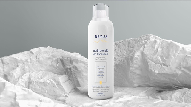 Beyus Thermal Water Branding by Armeanu Creative Studio