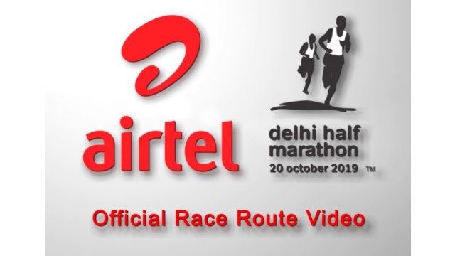 Airtel Delhi Half Marathon Animation Track View. by Dream Engine Animation Studio, Mumbai