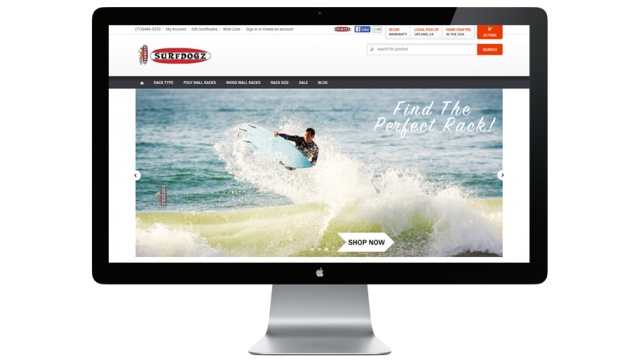 Surf Dogz – eCommerce Website Built-in WordPress by i-Verve Inc