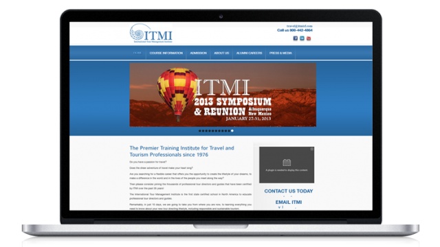 ITMI – Travel and Tourism WordPress Website by i-Verve Inc