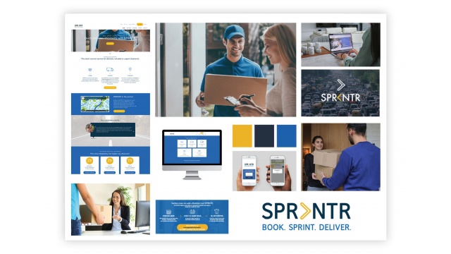 SPRINTR : the new player in the courier market by Marbles