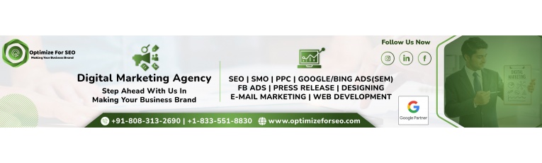 Optimize For SEO - Digital Marketing Agency cover picture