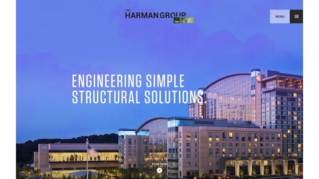 THE HARMAN GROUP - Structure, simplicity and elegance via a brand new website and updated brand identity by Durkan Group