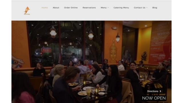 FLAVOR OF INDIA RESTAURANTS WEB DESIGN AND MARKETING SERVICES by Tack Media