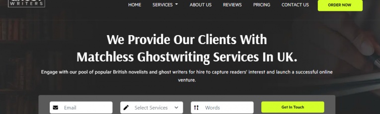 The Ghostwriters UK cover picture