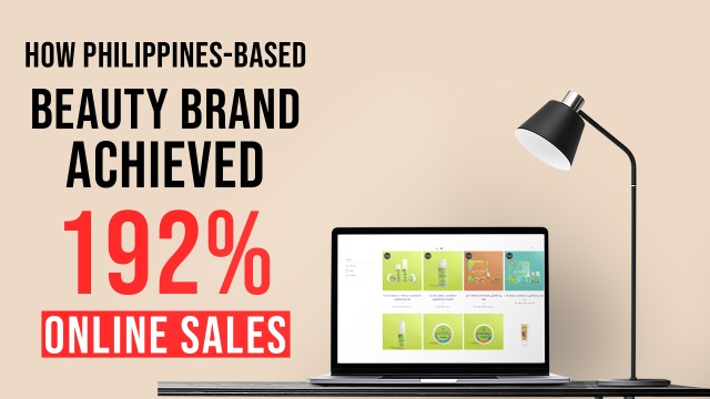 How a Philippines-based beauty brand achieved 192% online sales growth with Hustle Marketers by Hustle Marketers