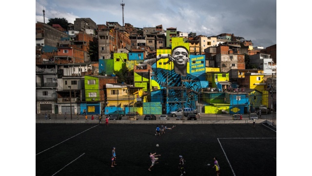 adidas Paint the streets: the Gabriel Jesus mural by Iris