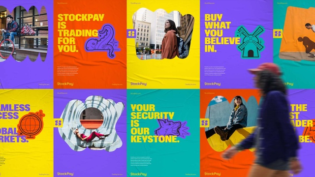 Branding for StockPay by Percept Brand Design