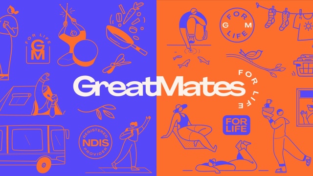 Branding – Great Mates by Percept Brand Design