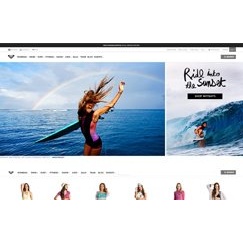Responsive Magento theme for Roxy Australia by HireMagentoGeeks