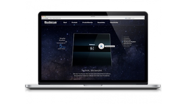 Buderus Compaign Microsite 2 by D&amp;B Interactive