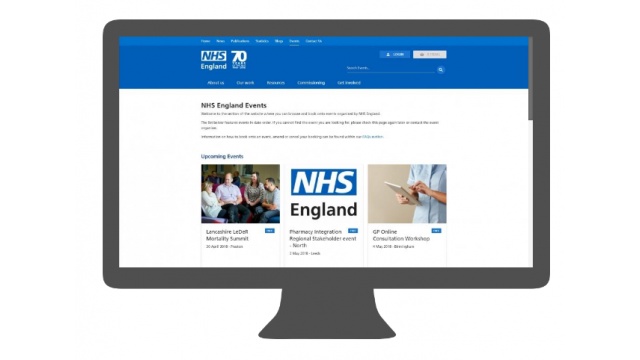 NHS England by Web Design by SIGMA