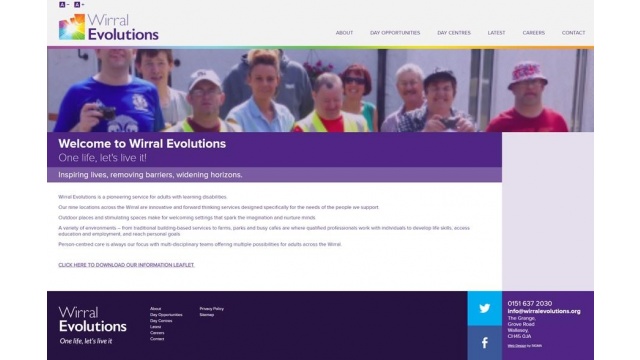 Learning Disabilities Service by Web Design by SIGMA