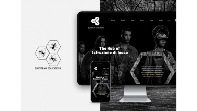 European Education Website by Flow